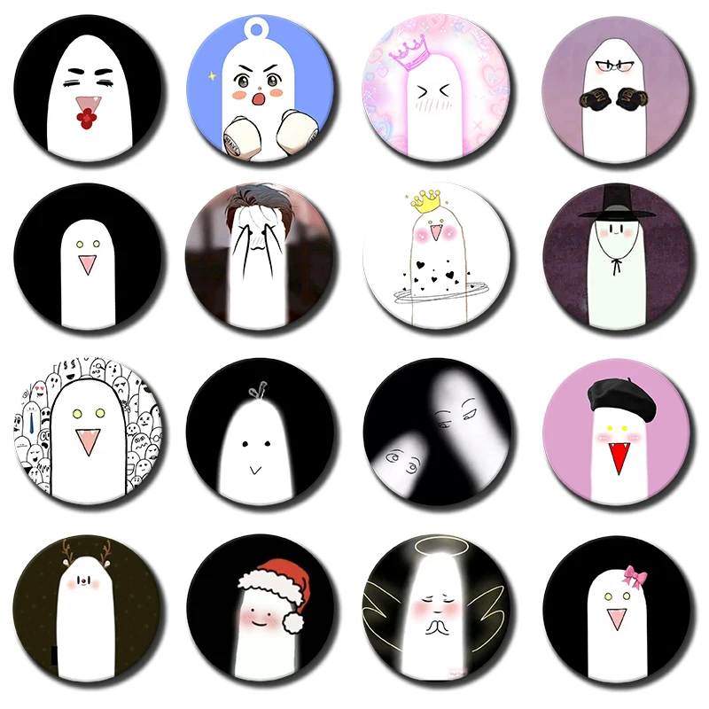 58mm 1PC L-Lightsaber BL Manhwa Anime Soft Button Pin Boy's Love Cartoon Brooch Badge Gay Gifts Bag Decor Jewelry
