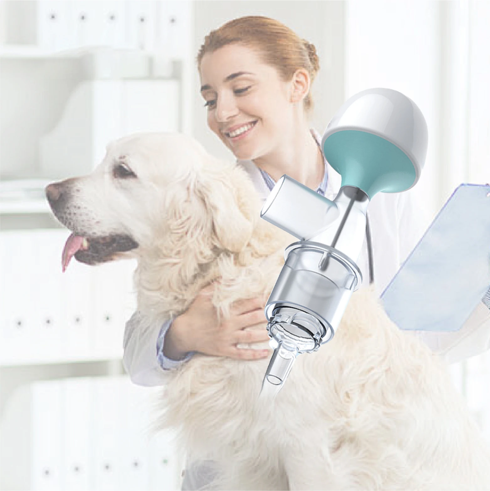 

Сигнализатор дыхательной асфиксии для животных, сигнализатор удушья для экстренной медицинской помощи животным