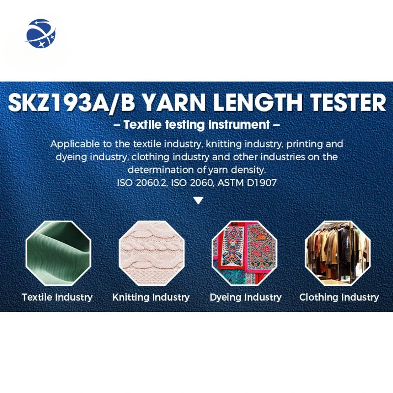 SKZ193B Textile Industry Yarn Wrap Reel Test Machine Professional Yarn Count Tester