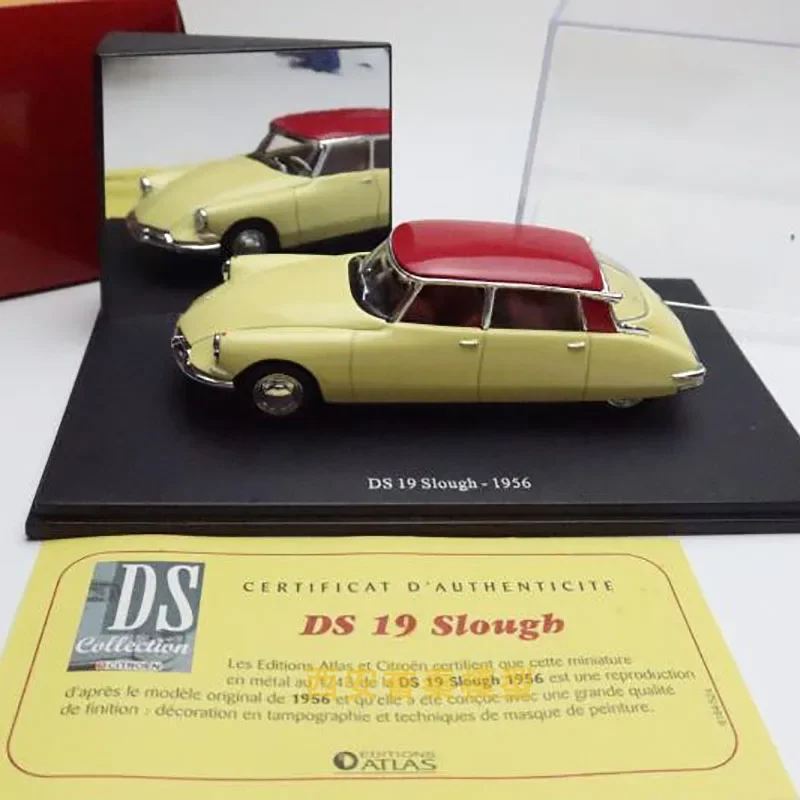 Diecast 1/43 Scale For Citroens DS19 DS 19 Retro Classic Replica