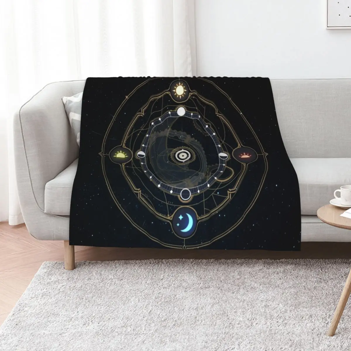 Magical Clock Throw Blanket heavy to sleep Fashion Sofas Bed Fashionable Blankets For Baby anime Sofa Blankets
