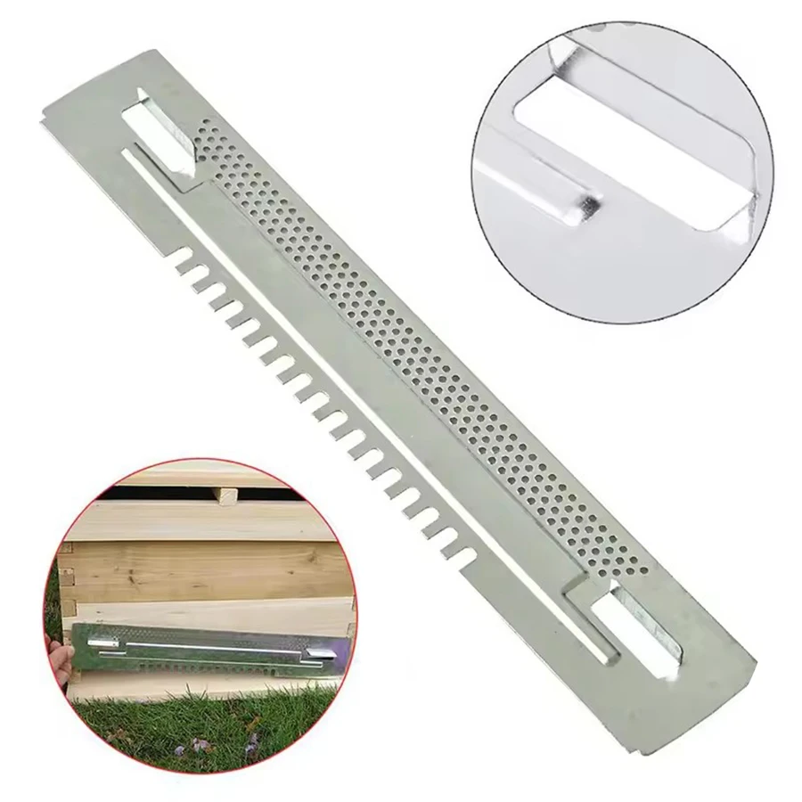 5pcs Stainless Steel Beehive Door Beekeeping Tool Beekeeping Nest Door Beekeeping Beehive Door Anti-escape Hive