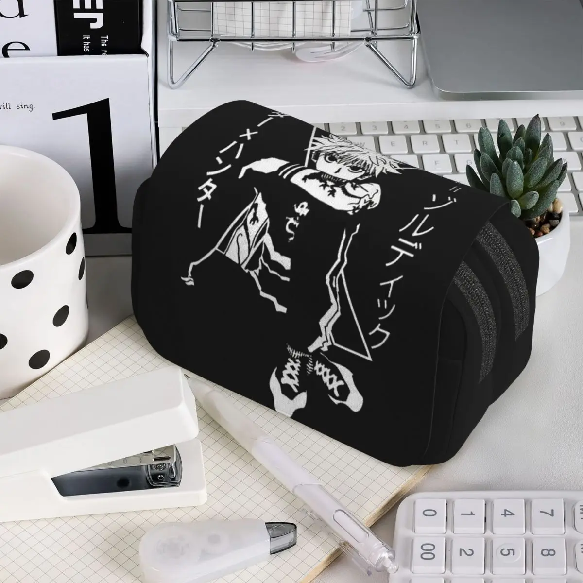 

Пенал Killua Zoldyck из аниме Hunter X Hunter для студентов, подарок, коробка для ручек, сумка для карандашей, канцелярские принадлежности, держатель для ручек