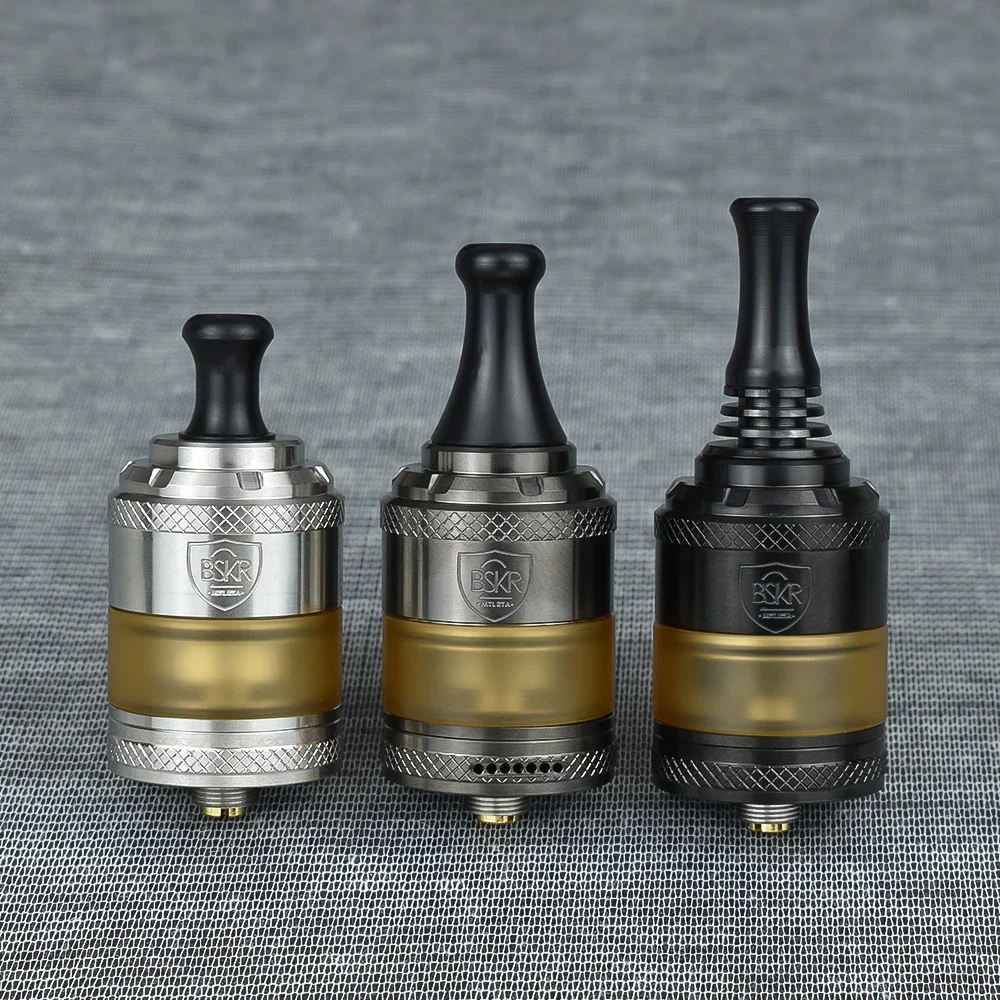 Berserker v2 MTL RTA 24mm 316 SS atomizador de cigarro eletrônico Bobina única Tanque MTL vape rta para 510 mod mecânico vs kylin rta taifun
