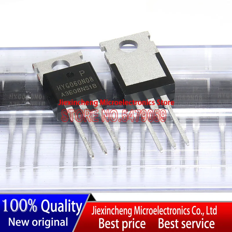 10 шт. 100% Новый оригинальный HYG060N08NS1P G060N08 HYG060N08 TO-220 MOSFET N/80V/105A