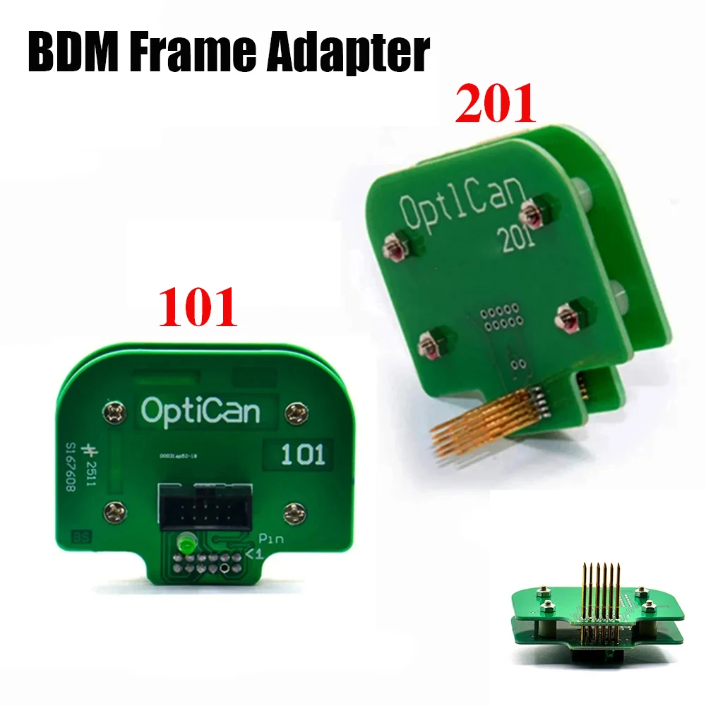 

OBD No.101 and Optican NO.201 Frame Adapter BDM100 EDC16 OBD No.101 Optican NO.201 for Sie-mens Probe BDM Car Diagnostic Tools