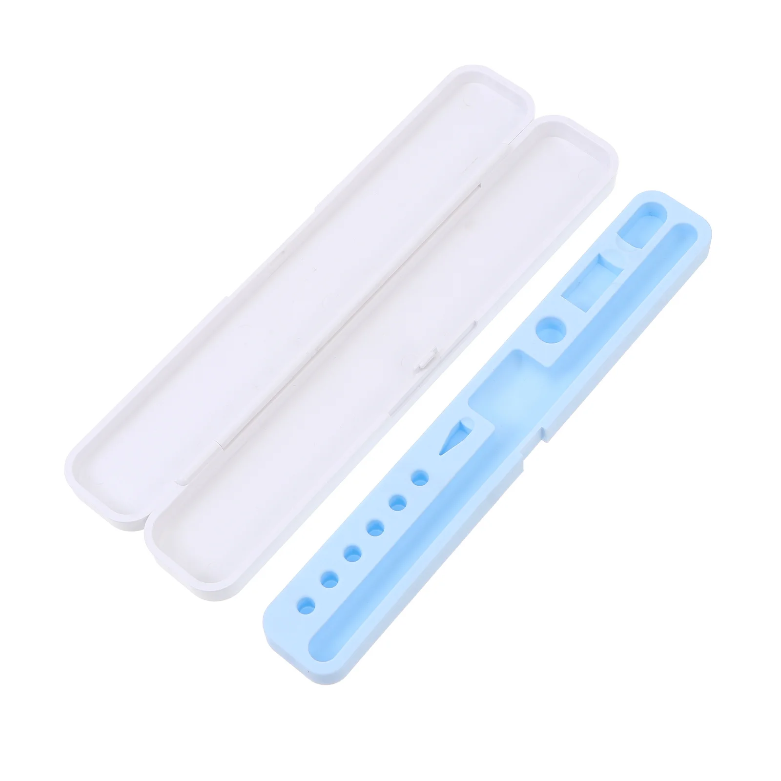 

1Pcs Pencil Box ABS Matte Shell Lightweight Waterproof Portable Storage Case for Pencil 1 2 with Silica Gel Lining Drop