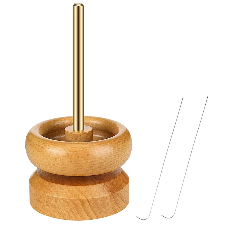 

Spin Bead Loader Wooden Bead Spinner For Craft Stringing Beads Quickly DIY Making Crafting Project Jewelry Making