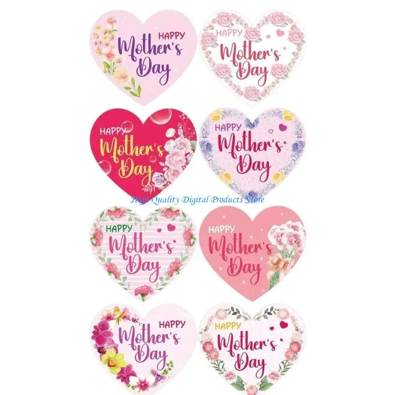 u2JE Happy Mother's Seal Seal ملصق ملصق لبطاقة غلاف الختم