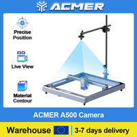 ACMER A500 Camera 5MP Pixel 100° Wide-angle Lens Real-time Observation 450*450mm Working Area for 95% Frame Laser Engraver