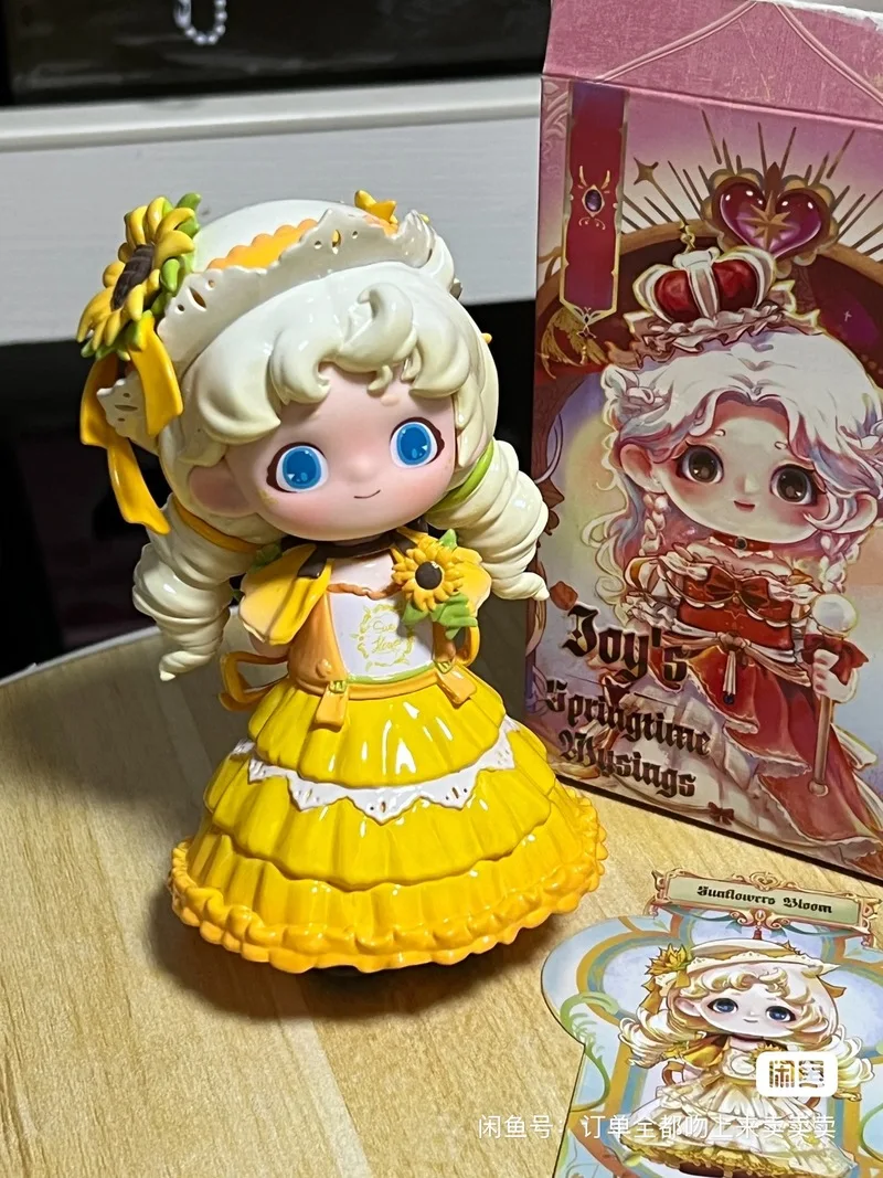 

Heyone Action Figure Joy'S Spring Time Musings Series Blind Box Cute Mystery Box Ornaments Collection Toy Gift Desktop ornament