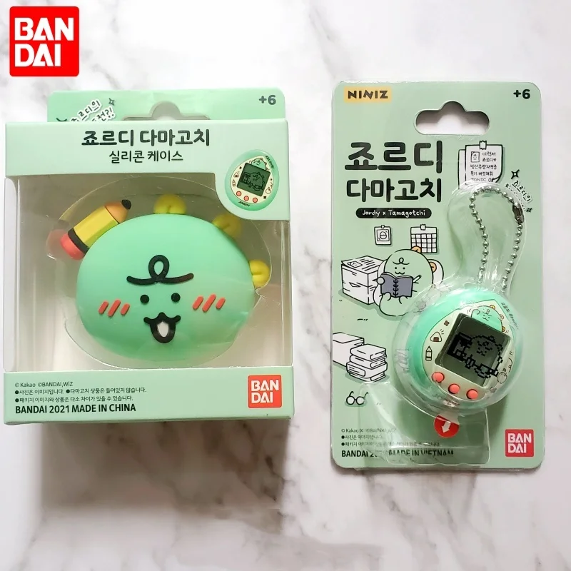 

New Tamagotchi Original Bandai Korean Jordy Electronic Pet Machine Game Dinosaur Egg Virtual Nostalgic Game Console Toy Gift