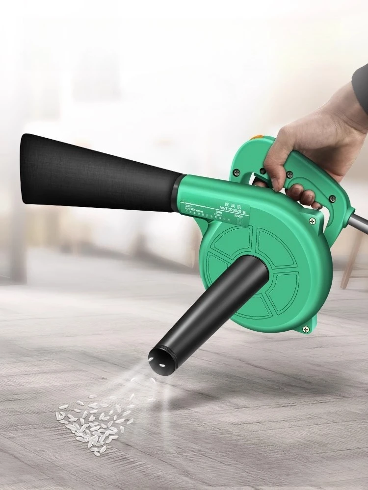 Blower, high power, powerful hairdryer, industrial dust removal magic device, dust collector, dust blowing gun.