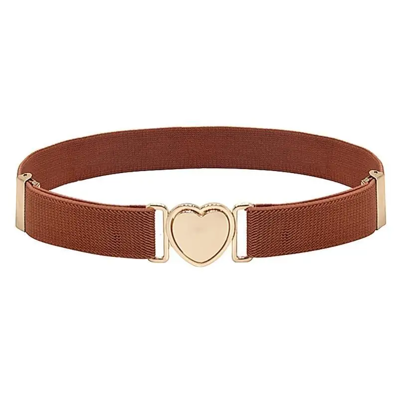 

652F Fashion Elastic Waistband for Girl Children Waist Belt Adjustable Stretchy Belt for Teenager Girl Boys Kids Dress Decor