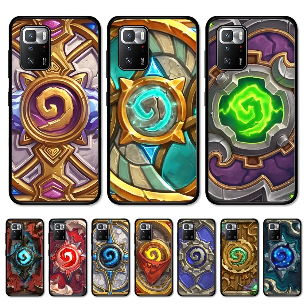 

Game H-Hearthstones Phone Case For Redmi Note 4 X 5 A 6 7 8 T 9 9S 10 11 11S 11Epro Poco M3 Pro