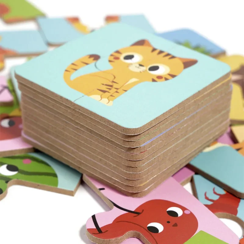 Montessori forma correspondência jogo de tabuleiro de madeira encontrar imagens sombra blocos frutas animais brinquedos educativos para crianças