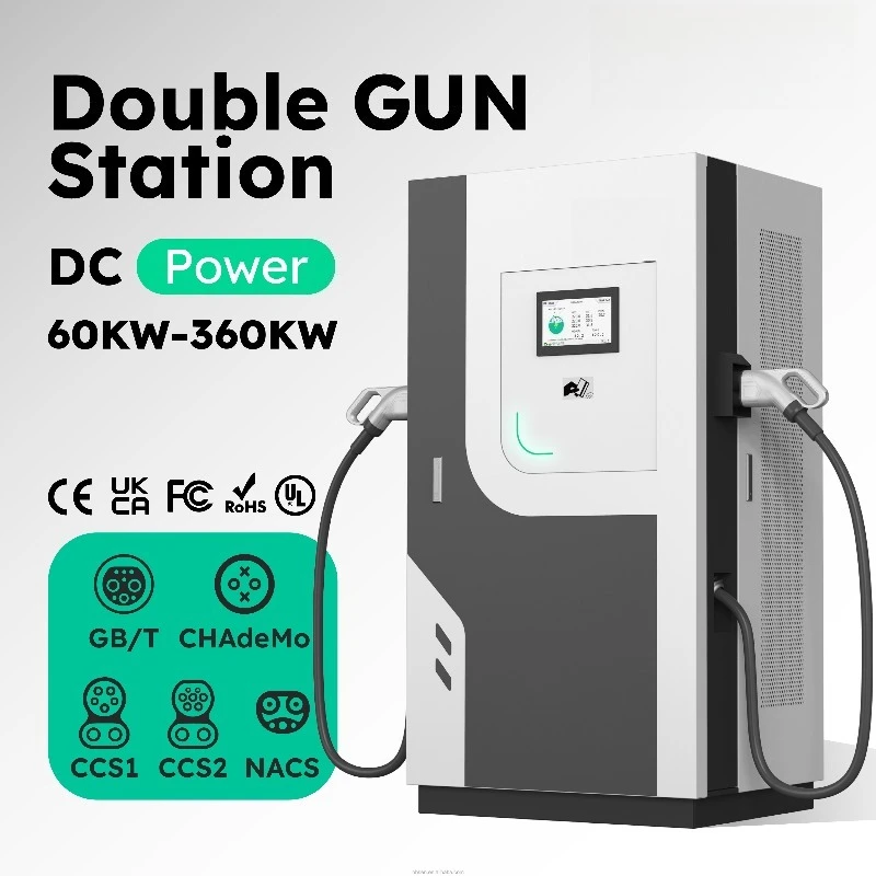 New 60kW-240KW DC EV Charger Commercial CCS2 Charging Station with IP55 Protection and OCPP 1.6J for Electric Cars