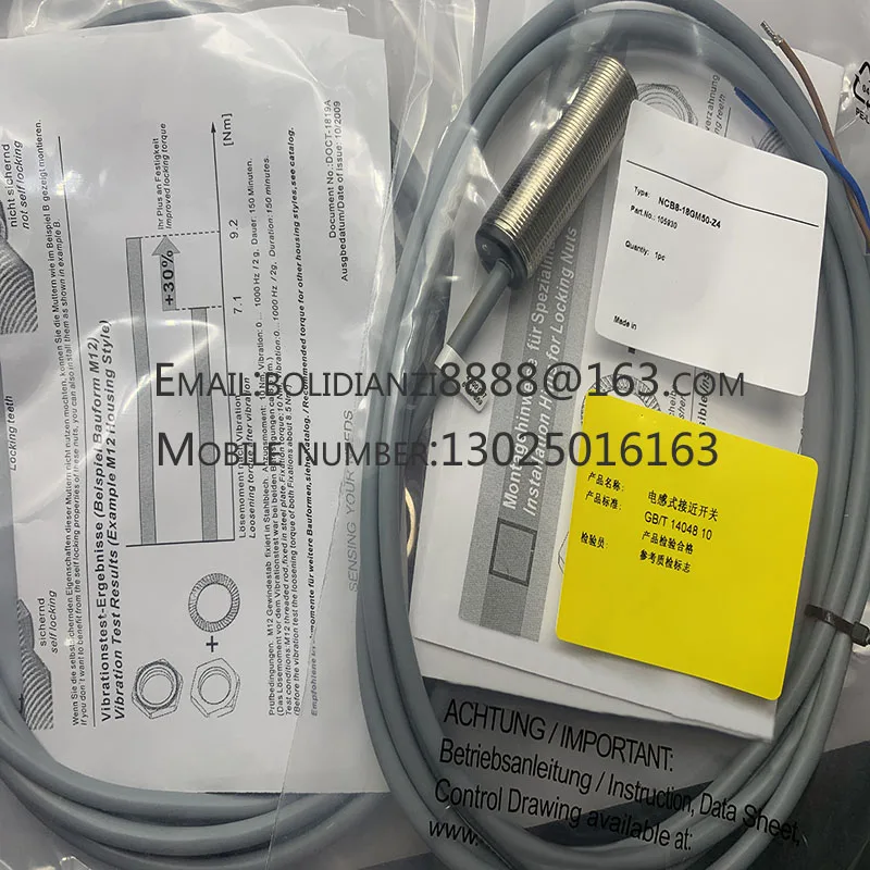 New proximity switch sensor NCB8-18GM50-Z4 NCB8-18GM50-Z5 One year warranty In stock