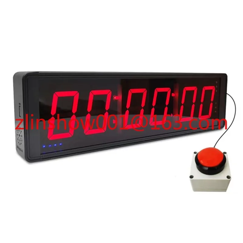 Race Timing Clock with Start Stop Button Stopwatch Timer Electronic Fitness Timer Game Clock