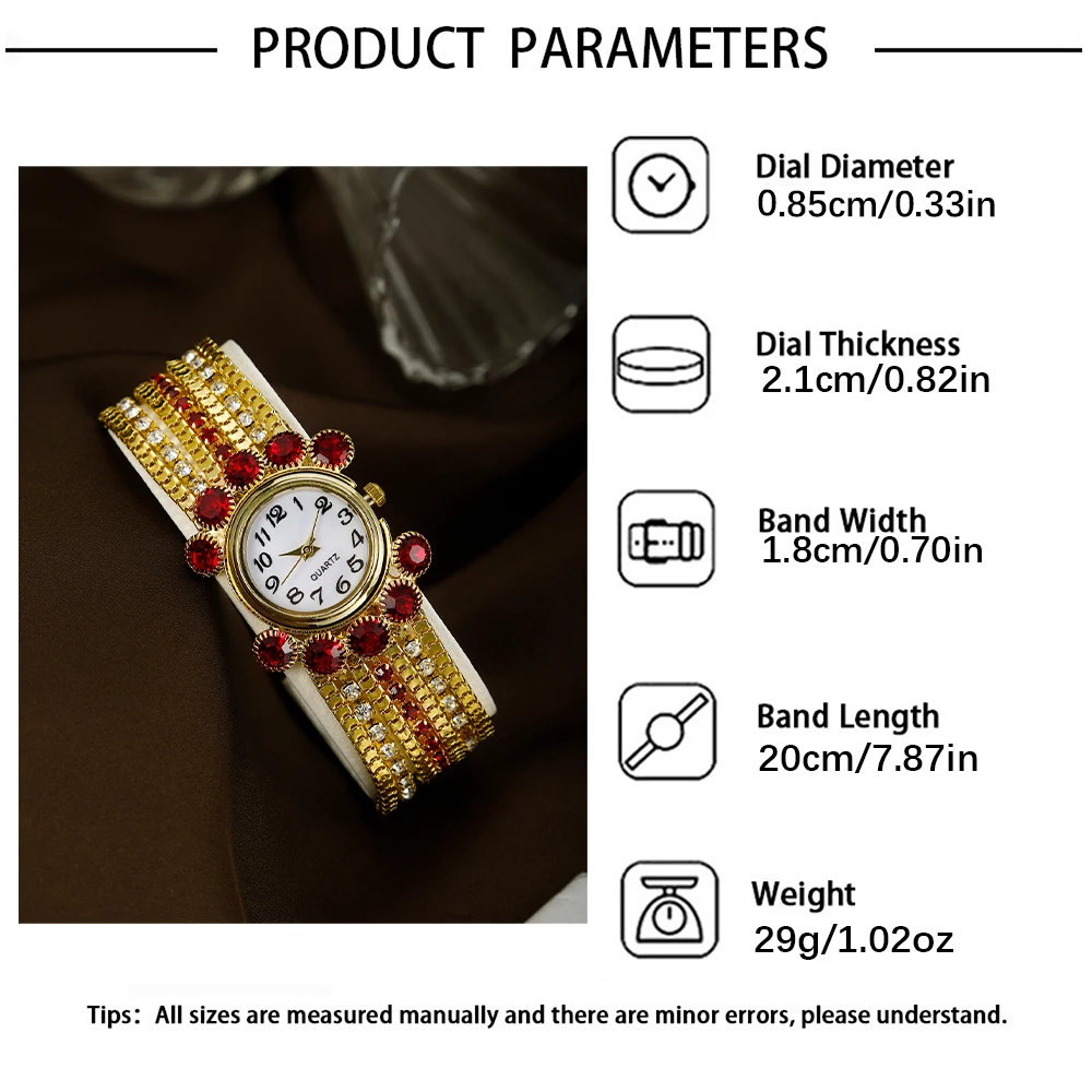 Women\'s New Light Luxury Personalized Women\'s Watch Full Diamond Fashion Bracelet Watch Quartz Watch