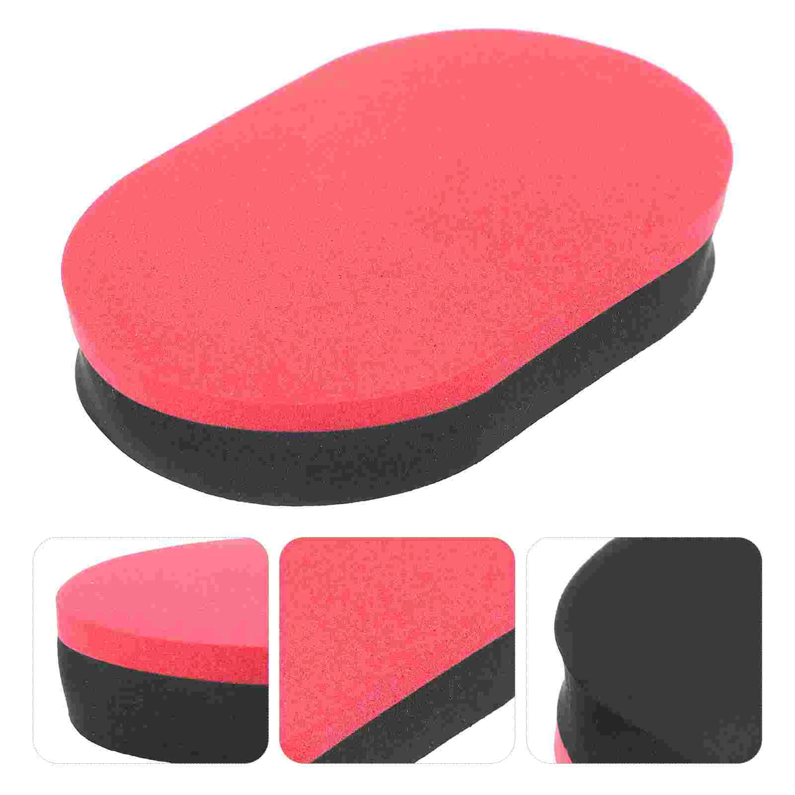 Table Tennis Racket Cleaner Advanced Latex Red Black Dry Cleaning Sponge Multi Function Dirt Remover EVA Material Streak