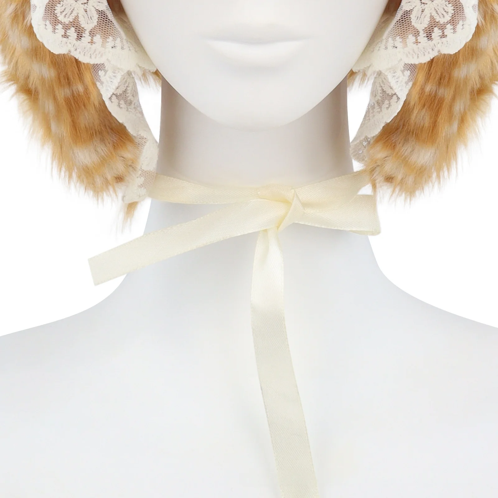 Christmas Women Autumn and Winter Reindeer Spot Ear Protection Hat Japanese Cute Warm Plush Cartoon Antler Earmuffs Hat