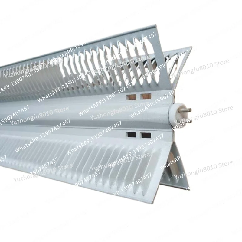 625mm 230V 2KW 92 Airfoil Aluminum Fin Tube Heater Skirting Line RX Type Integrated Heating Element
