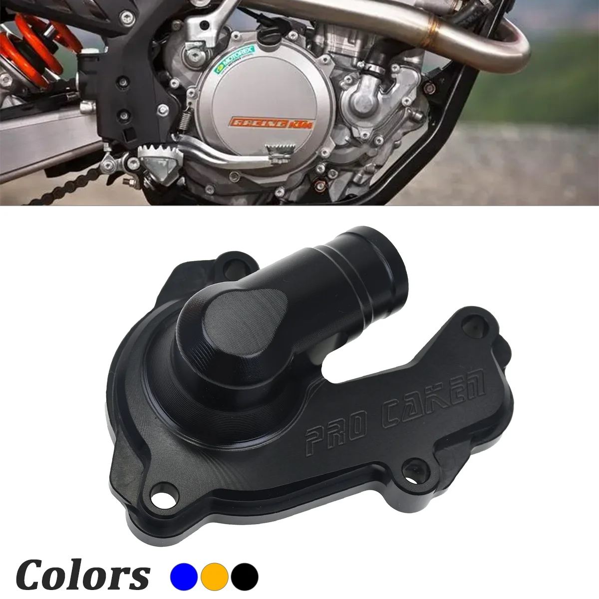 

Motorcycle CNC Water Pump Guard Cover Protector For KTM SX-F XC-F XCF-W EXC-F For HUSQVARNA FC FE FX For GASGAS EC-F EX-F MC-F