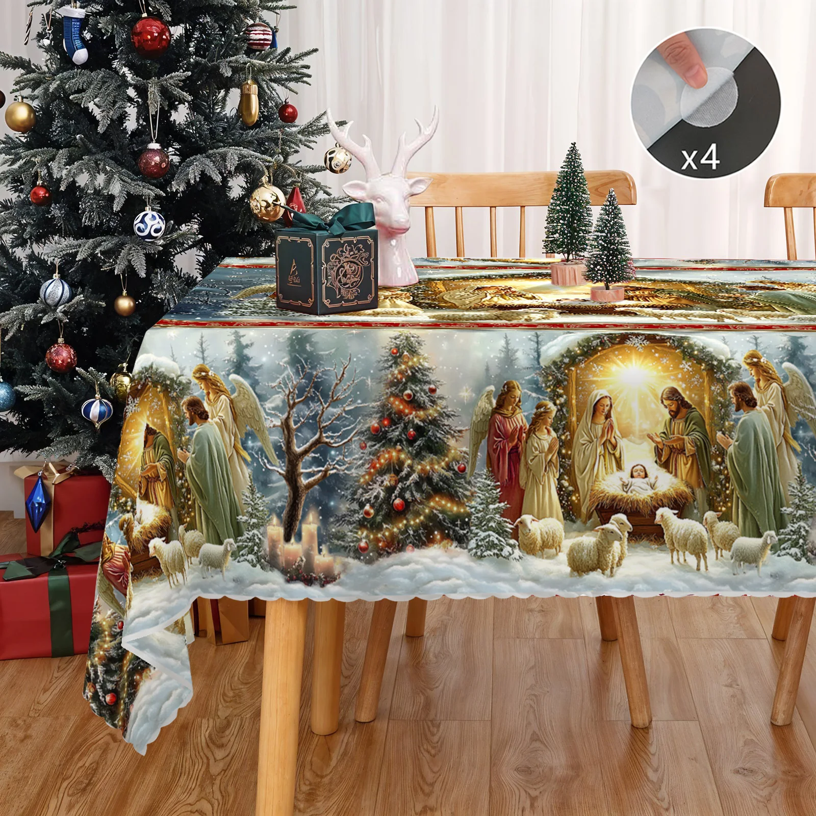 Thumbnail 4 - #17 Trending Dining Table Cloths Right Now
