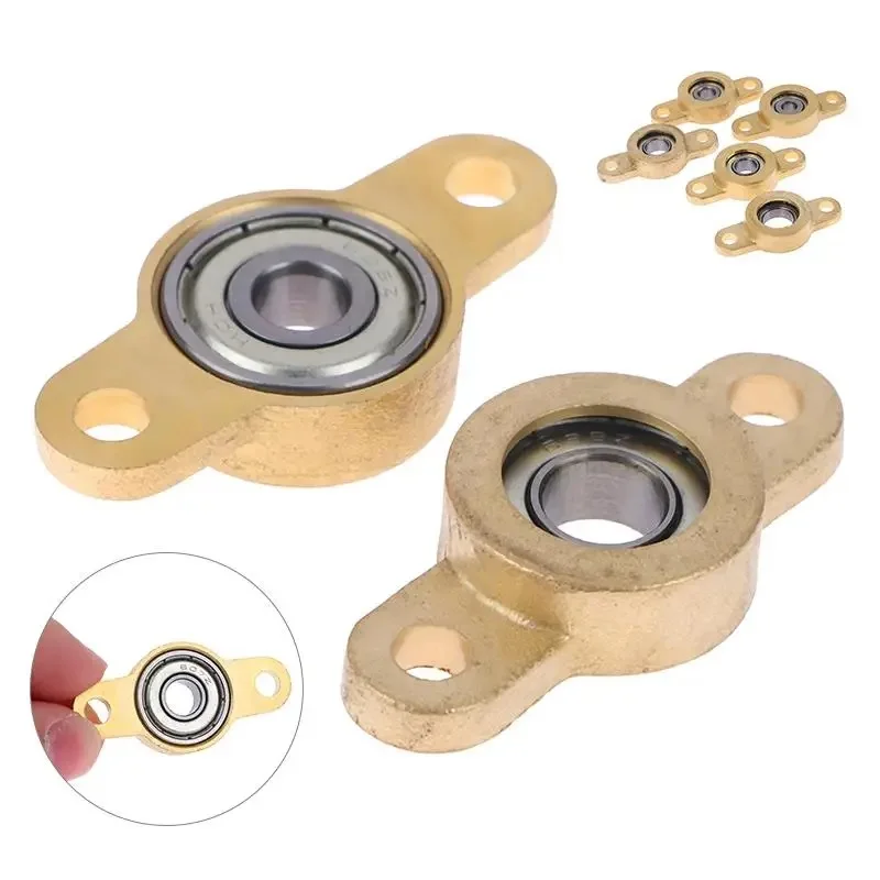 1pcs 5mm 6mm 7mm 8mm 10mm New caliber zinc alloy bearing KFL05 KFL06 KFL07 KFL08 KFL10 flange bearing with pillow block