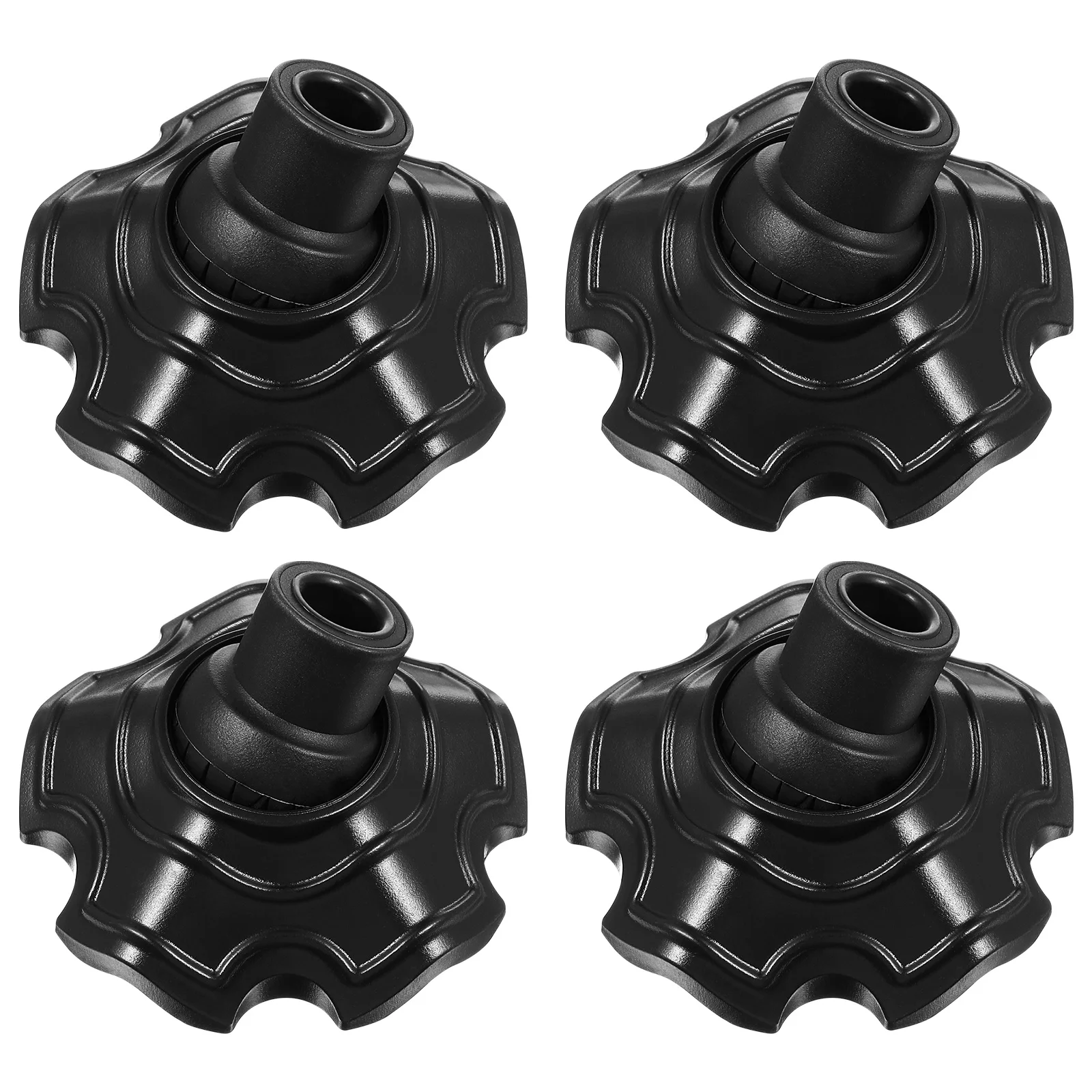 

4 Pcs Inflatable Anti-sag Footmuffs Baby Footstool Camping Plastic Chair Protectors