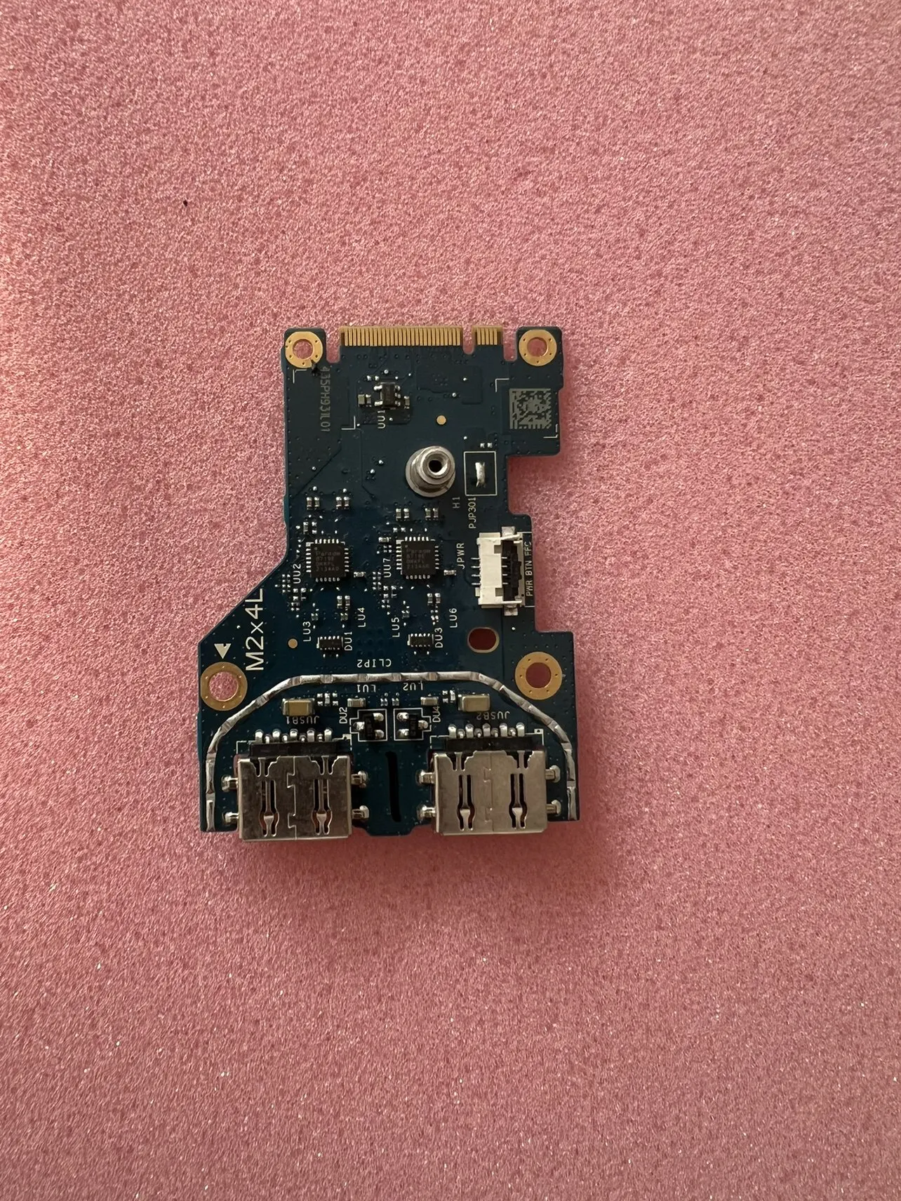 For Dell Infinity Achievement G15 5515 5511 5510 Audio Network Port USB Small Board LS-L65HP
