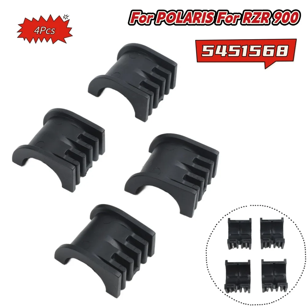 4Pcs 27mm Rear Sway Bar Bushing 5451568 For Polaris For RZR 900 For XP 1000 Rear Anti Roll Bar Liner Suspension Bearing Kit