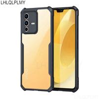 Acrylic Shockproof Silicone Case For Vivo V23 V21 V23E V21E Y21 Y33S Y20S Y11S Y72 Y52 5G Y17 Y12 Y19 V17S Y31 Y76 Y70 Y30 Cover