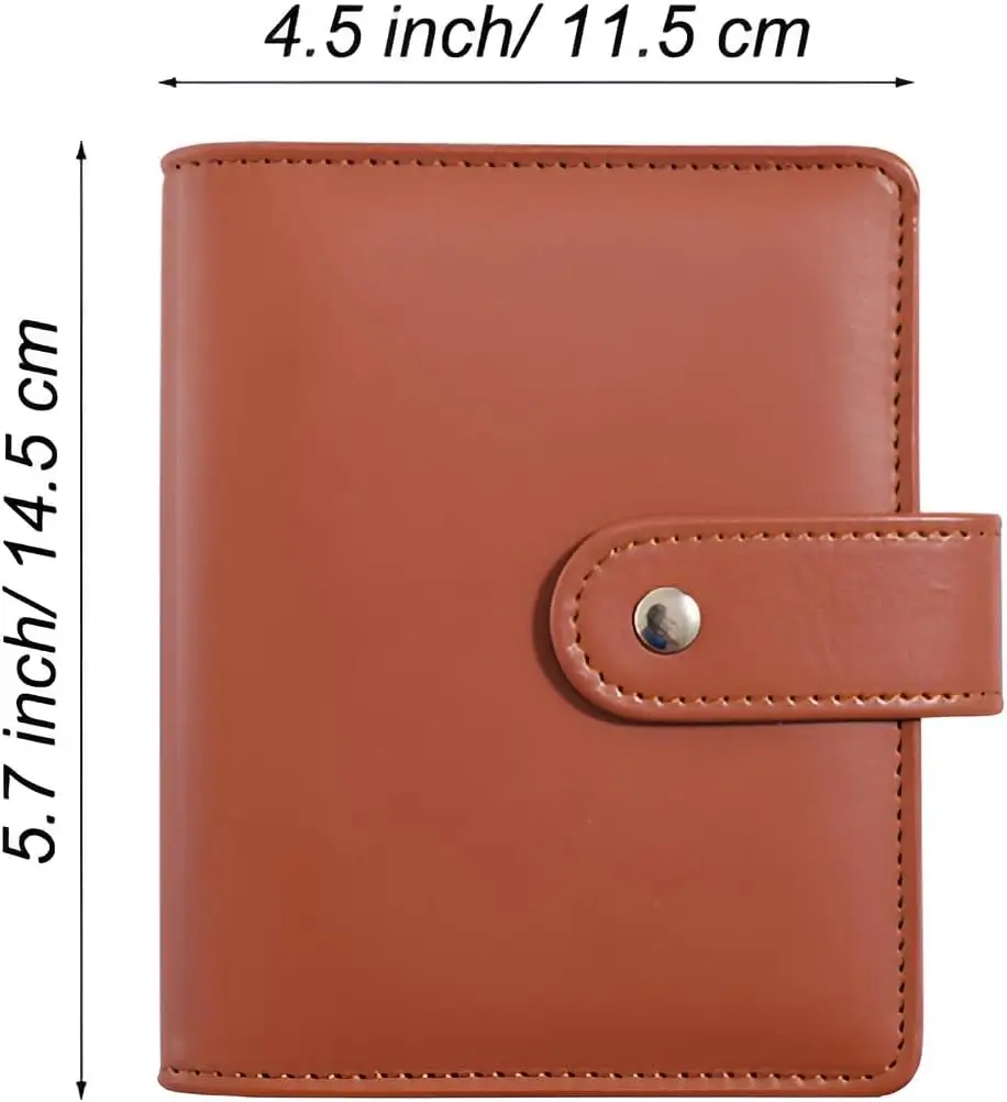 

A7 Budget Binder Set - Mini Money Organizer for Cash Saving, Cash Stuffing Envelope System, Binders with Pockets, Sheets&Sticker