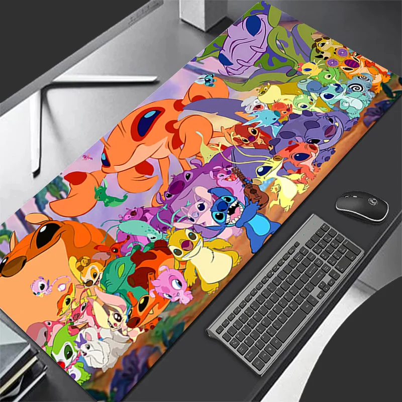 لوحة الماوس S-stitch Anime Gamer Accessories Varmilo لوحة المفاتيح الكمبيوتر حصيرة مكتبية لوحة الألعاب ماوس الحصير الكمبيوتر حصيرة مكتبية السجاد لوحة الماوس