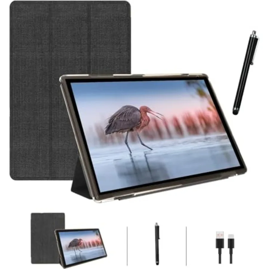

10 Inch Android 15 Tablet with Case Stylus 8GB RAM+32GB ROM WiFi-6 Bluetooth 10.1'' IPS HD Touch Screen 6000mAh Battery 2MP+8MP