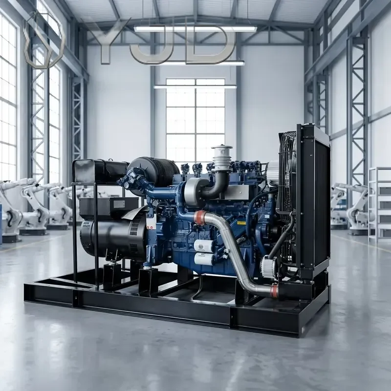 Eco-Friendly 50kw 100kw 200kw 300kw 400kw Gas Engine Generator Current Continuously Working Home Silent Standby Genset CE ISO