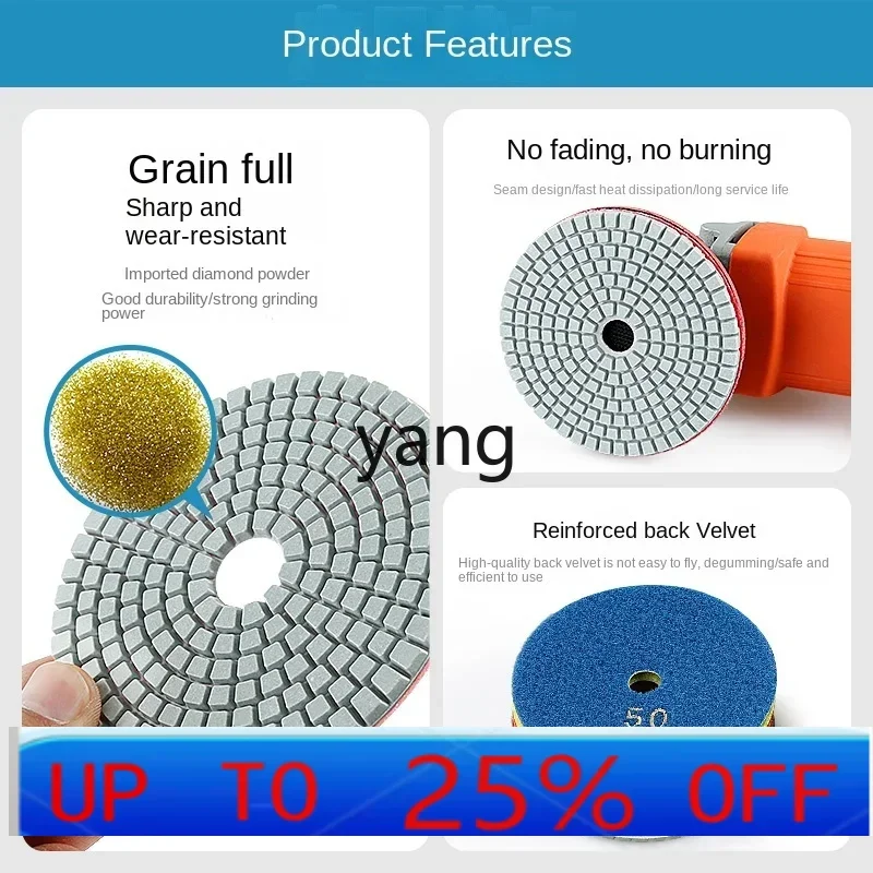 CX  Water grinding sheet Stone polishing sheet Marble refurbishment Angle grinder