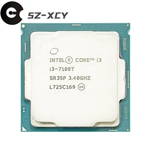 Intel-Core-Prozessor i3-7100T, 3M, 35W, LGA 1151, 3 GHz, Dual Core, 4 Threads 12 Hauptverkaufsplatte Mae i3 9100f - №4