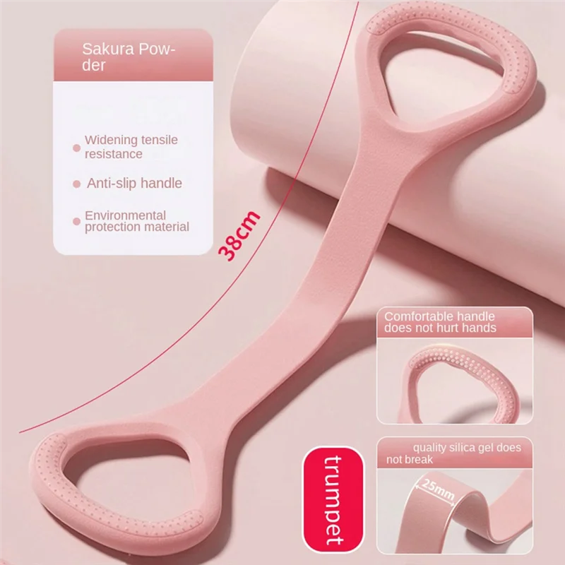 Superior-Yoga Eight-Character Stretcher Open Back Fitness Women Stretch Elastic Belt Open Shoulder Beauty Back Artifact