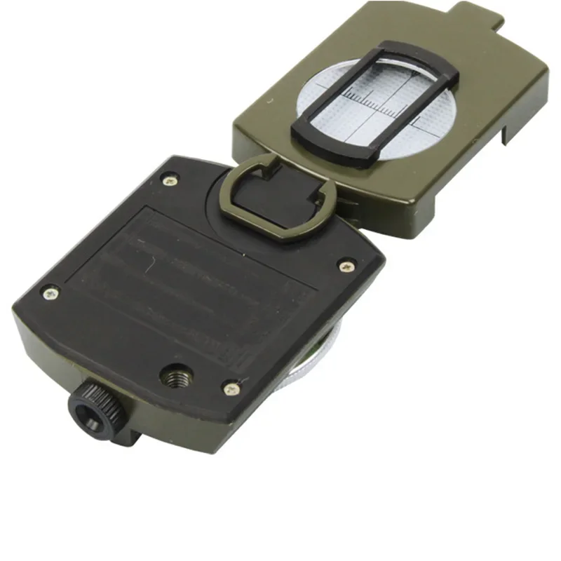 في الهواء الطلق مقاوم للماء البوصلة أداة الرياضة مقياس الزوايا التخييم المشي لمسافات طويلة تسلق الجبال العلامة التجارية المهنية العسكرية الجيش المعادن البصر