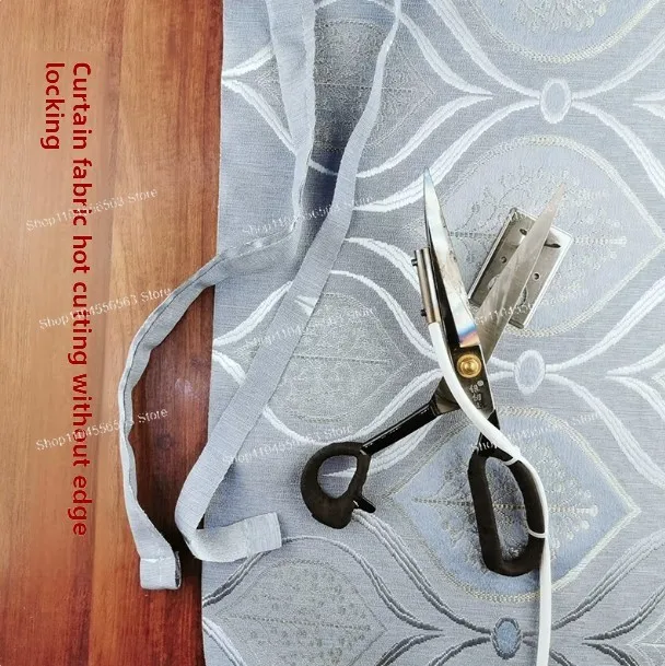 9/10/11 Inch Electric Hot Wire Fabric Scissors, Hot Cutting Tool for Tailor & Craft, Upholstery Curtain DIY, 220V Heat Scissors