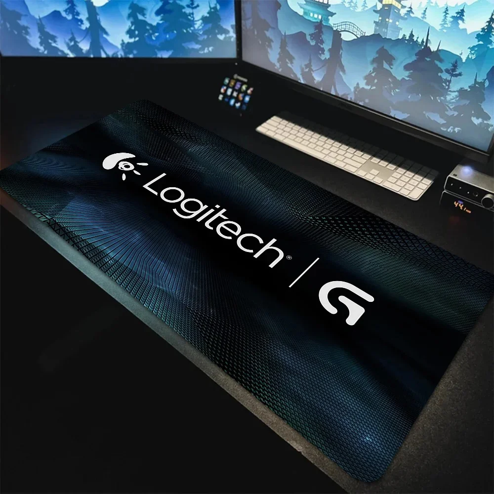 

Laptop Computer Speed Mice Play Mats Logitech G Mouse Pad Large Gamer Anti-slip Rubber Gaming Accessories E-Sports Keyboard Pad