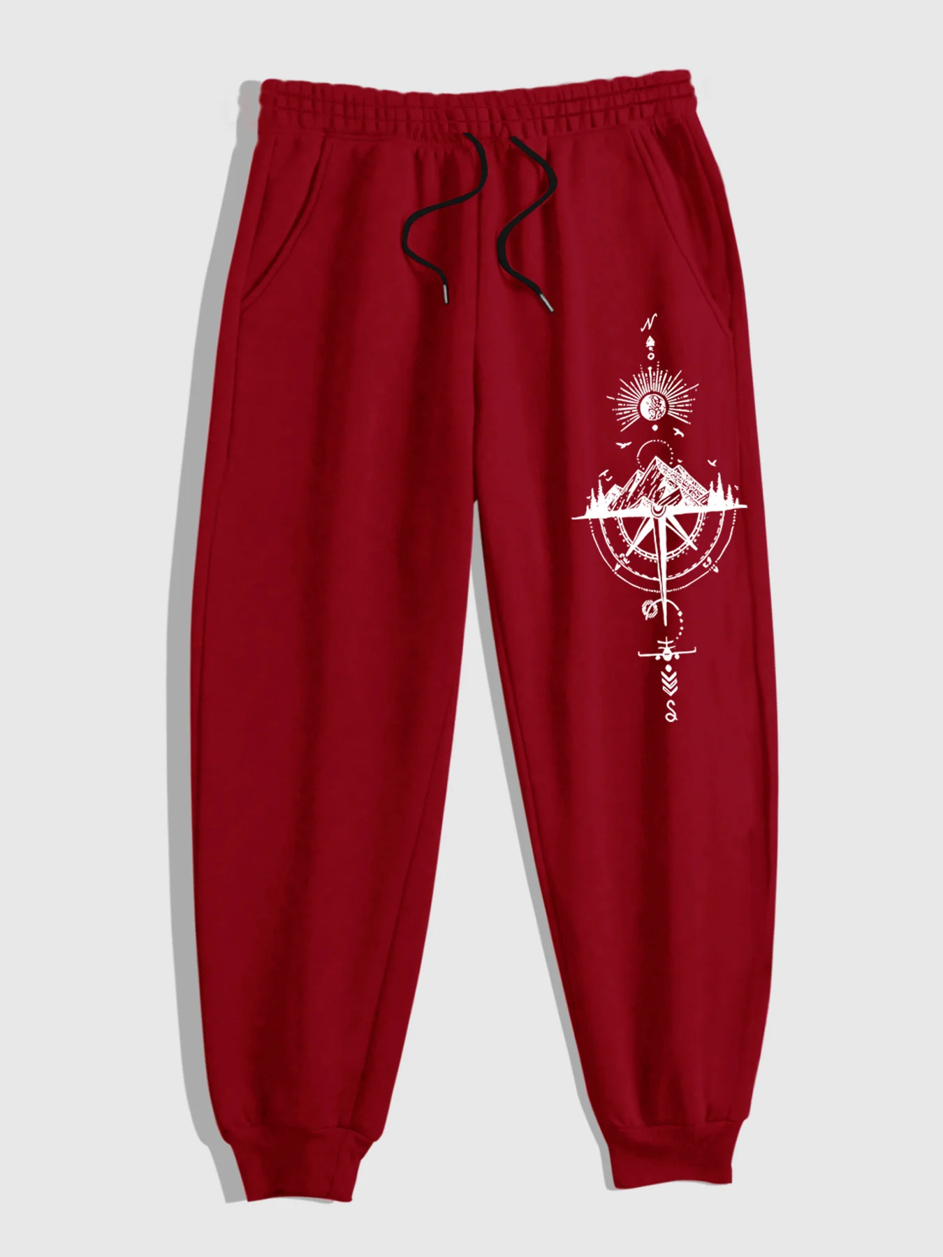 

Fashionable Printed Jogging Pants Men's Gym Fitness Sports Pants Outdoor Cycling Sports Running Pants Spring and Autumn S-3XL