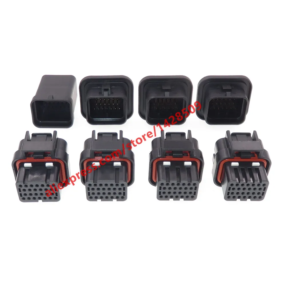 26 Pin AMP Tyco 1.0mm Series ECU Car Connector 1473416-1 1473416-2 3-1437290-7 3-1437290-8 6437288-6 Electrical Plug Fits Suzuki