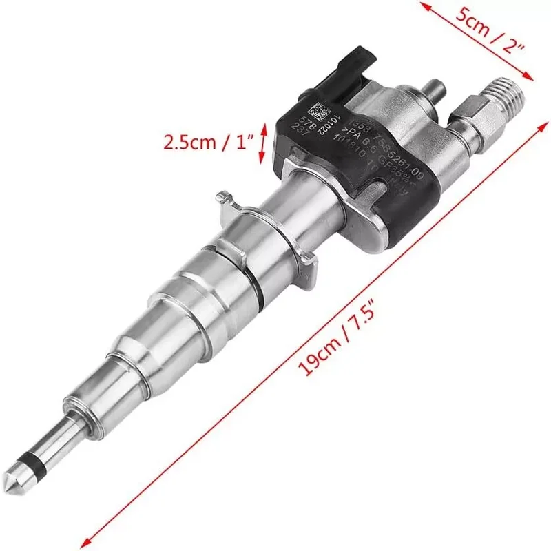 13537589048 1353758904811 13537565137 Fuel Injector For BMW 1 3 5 6 Series N43 E93 N53 N63  13537585261 13537585261-09