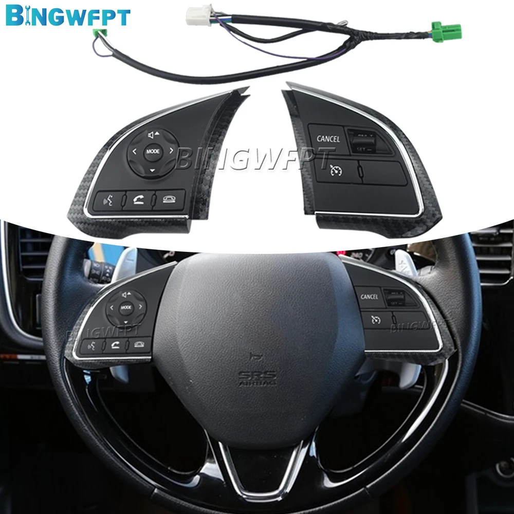 High Quality For Mitsubishi Xpander 2016- 2022 For Sportero 2015-2017 Cruise Control Audio Bluetooth Steering Wheel Button