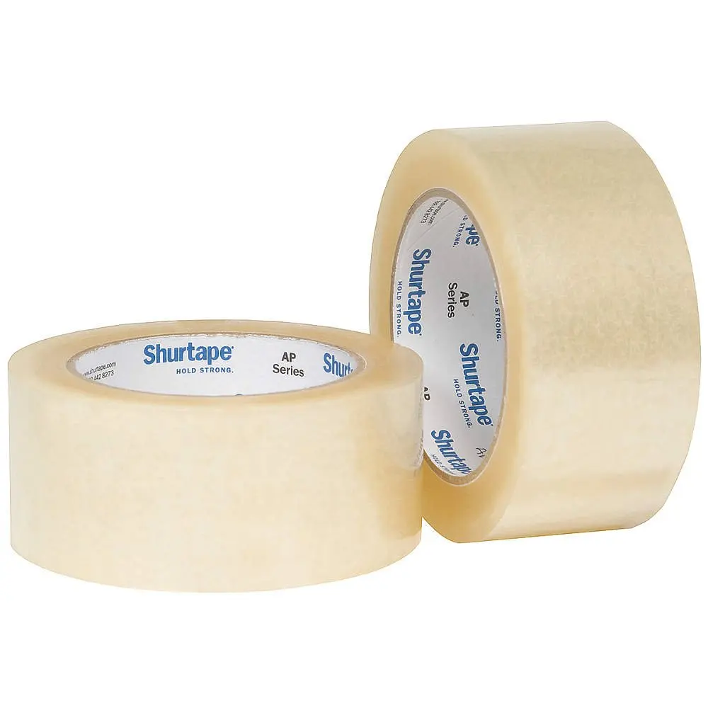 

AP 180 duction Grade Acrylic Film Packaging Tape, 100m Length x 48mm Width, Clear (Pack of 36)