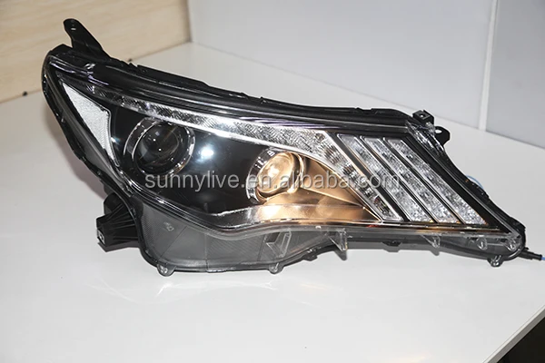 Faro LED RAV4 2013-2015 con obiettivo per proiettore Bi Xenon per TOYOTA